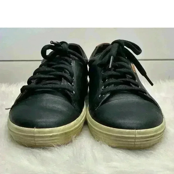 ECCO Men’s Comfort Lace up Soft Leather SNEAKERS US Size 8 - Picture 8 of 11